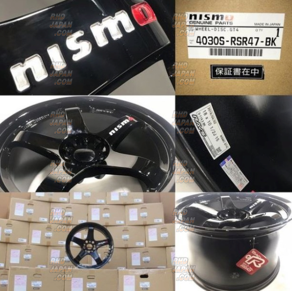 rims 18 X 9.5JJ +12 5H-114.3 Nismo